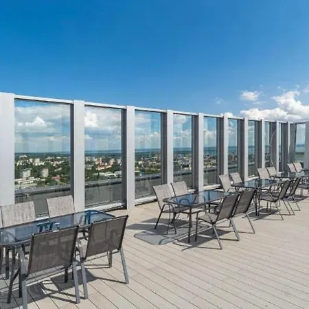 Hanza Tower Space & Pool & Sauna & Jacuzzi Apartamento Szczecin